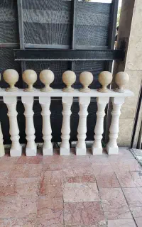 نرده سنگی صراحی مدرن و نئوکلاسیک