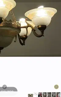 لوستر سه شعله