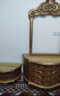 فروش تشک دونفره و تخت دونفره چوبی