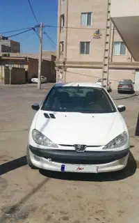 پژو ۲۰۶ سفید ۹۰