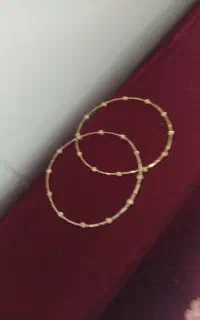 النگو سایز 2 آلبرنادو نو طلا نقطه ای گولویی 3 گرم