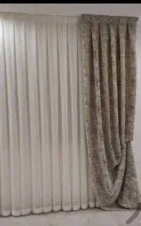 نصاب پرده و دریل کاری . نصب لوستر