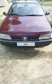 پژو 405عنابی