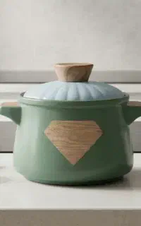 ظرف سرامیک سنگی شعله مستقیم