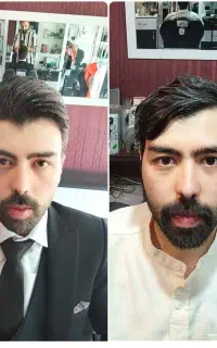 آرایشگاه گریم داماد با پاکسازی رایگان