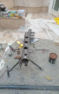 تاسیسات اب لوله کشی موتورخانه