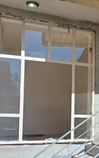 پنجره آهنی دو عدد