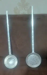 دو عدد کفگیر  و ملاقه جهت نذری