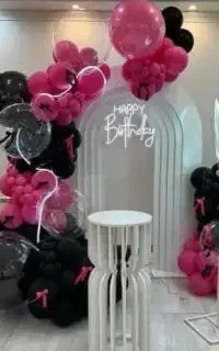 تشریفات مجالس گل بادکنک آرایی حرفه ای