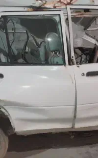 پراید ۱۳۱ دوگانه سوز مدل ۹۱ تصادفی
