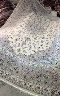 جفت فرش ۹ متری کاشان درحدنو