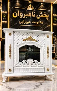 بخاری طرح شومینه مدل حصیری