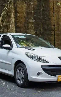 پژو ۲۰۷ سفید مدل ۱۴۰۵ دنده ایی تیو۵ صفر