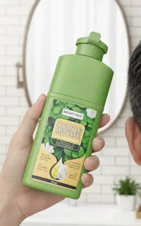 شامپو رنگ مو آقایان مشکی Real Men/اثر فوری/اصل