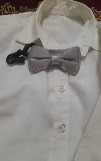 کت و شلوار مجلسی با پیراهن و پاپییون