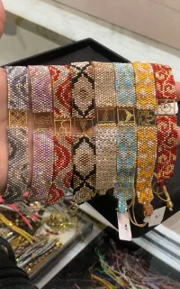 دستبندای میوکی همراه با طلا