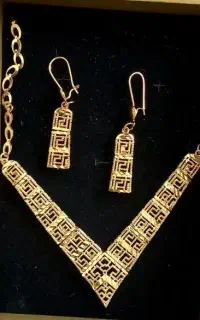نیم ست طلا روس