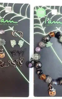 گوشواره دستبند کلاه طرح هالووین