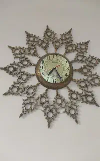 ساعت دیواری برنجی