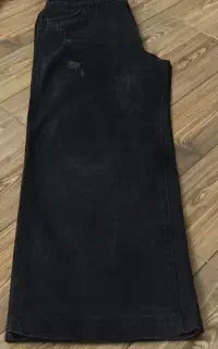 شلوار لی بگ‌ و مام و پارچه ای
