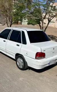 پراید۱۳۲ بدون رنگ