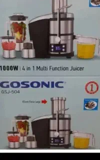 آبمیوه گیری gosonik  چهار کاره