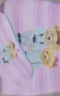 کیف دوشی به همراه جامدادی دخترانه خرسی