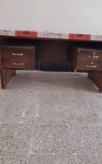 میز اداری و مطالعه تمام چوب