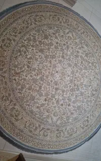یک جفت فرش گرد ۱۲۰۰ شانه