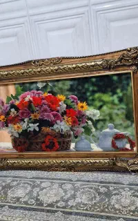تابلو فرش طبیعت سه بعدی