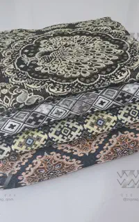 زیرسفره جاجیم پارچه ترکمن / تک و عمده