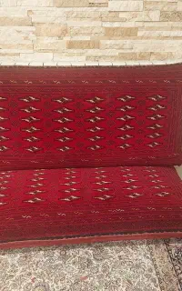 پشتی ترکمنی دست باف اصلی