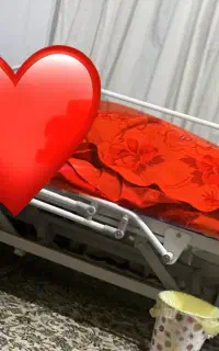 تخت بیمارستانی سه شکن برقی و تشک مواج سوئیسی