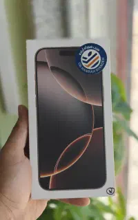 16 pro max 256 za  شرکتی پک اصلی نات اکتیو دیزرت