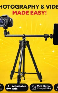 سه پایه دوربین جی ماری مدل KP-2207 با کیفیت