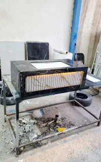 روشویی سرامیکی کشودار و کمد دار
