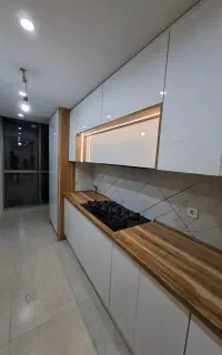 ساخت کابینت کمد دیواری  ام دی اف هایگلاس  جاکفشی