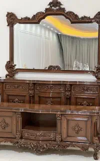 کنسول و آینه صدف