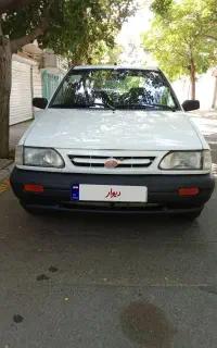 پراید 89 بی رنگ پلم