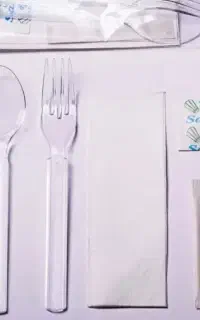 پک قاشق چنگال یکبارمصرف VIP جنس محکم