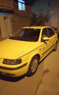 تاکسی سمند معمولی 86 دوگانه کارخانه