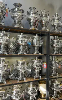 طرح تعویض سماور کهنه با نو