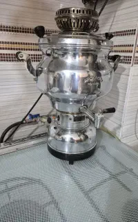 دوعددسماورگازی،ویک عددفلاکس.دوقلو چای