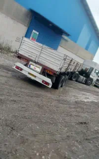 تریلی بغلدار زیر بنز ۱۲۶۰