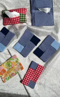 کیف پارچه ای دستمال کاغذی