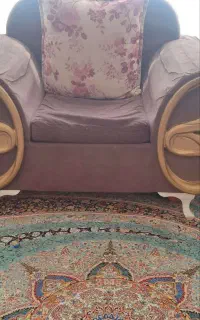 یه دست مبل 8 نفره کارکرده سالم