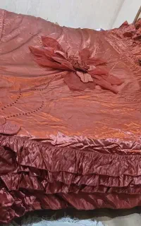 روتختی عروس زرشکی ترک کارشده جهزیه