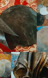 پوست تنبک وضرب زورخانه، دمام