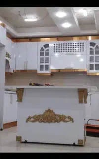دکوراسیون ام دی اف کابینت آشپزخانه