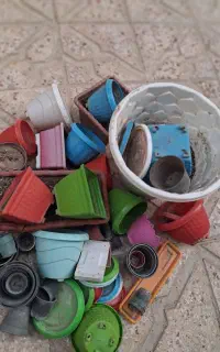 گلدانهای پلاستیکی
